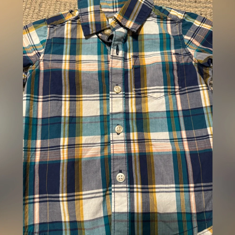Carter’s 9M Plaid Shirt